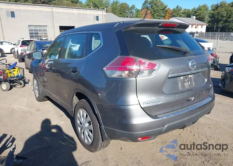 2016 Nissan Rogue S z USA, uszkodzony, nr VIN 5N1AT2MV7GC846448